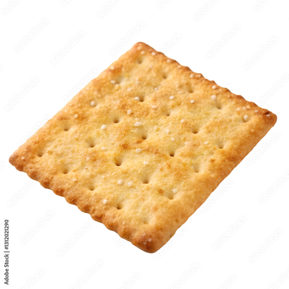 Crispy cracker isolated on transparent background Crispy cracker isolated on transparent background