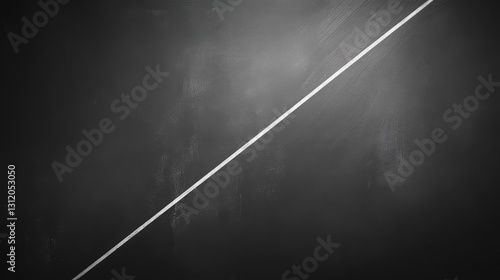 Diagonal delineation against dark gradient background for presentation use