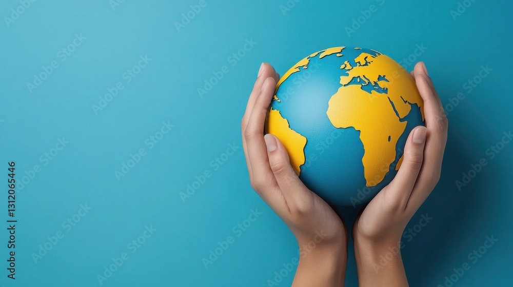Hands Cradling the Earth A Symbolic Depiction of Our Global Responsibility to Protect and Sustain Our Planet Through Collaborative Eco Friendly Efforts and Sustainable Practices Hands Cradling the Earth A Symbolic Depiction of Our Global Responsibility to Protect and Sustain Our Planet Through Collaborative Eco Friendly Efforts and Sustainable Practices