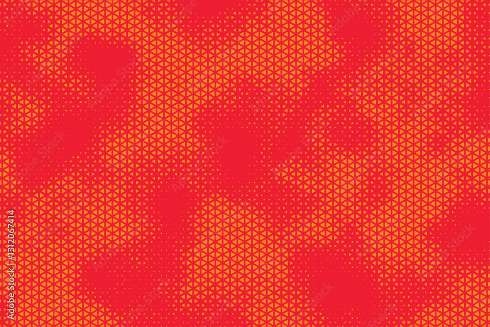 Triangular Halftone Texture Retrowave Vector Geometric Technology Abstract Red and Yellow Background. Half Tone Triangles Retro Colored Pattern. Minimal 80s Style Dynamic Tech Structure Wallpaper Triangular Halftone Texture Retrowave Vector Geometric Technology Abstract Red and Yellow Background. Half Tone Triangles Retro Colored Pattern. Minimal 80s Style Dynamic Tech Structure Wallpaper