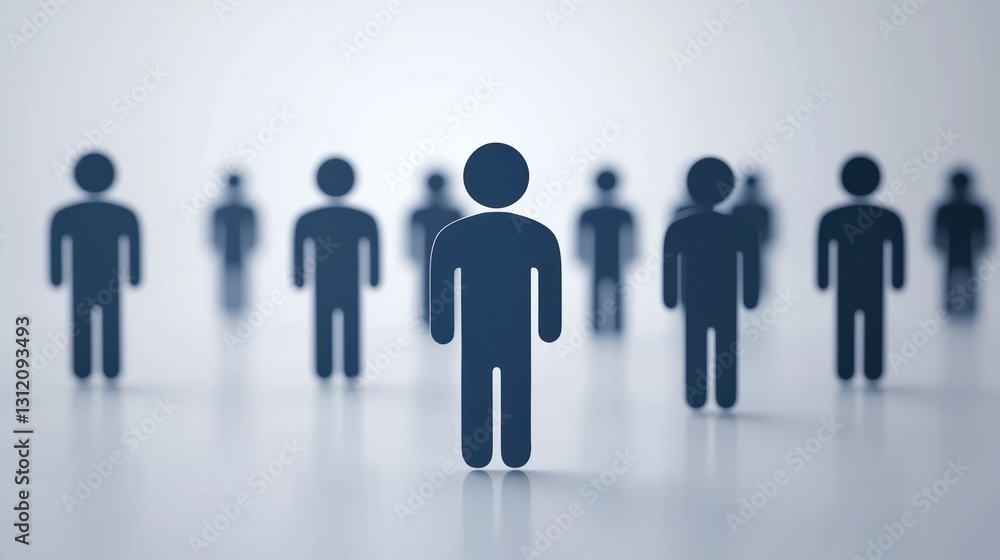 A diverse group of people patiently waiting in line, study of community and order in public spaces A diverse group of people patiently waiting in line, study of community and order in public spaces