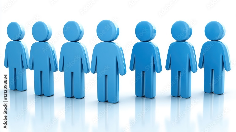 Diverse group of people united, standing together in a row, portrait of community and connection Diverse group of people united, standing together in a row, portrait of community and connection
