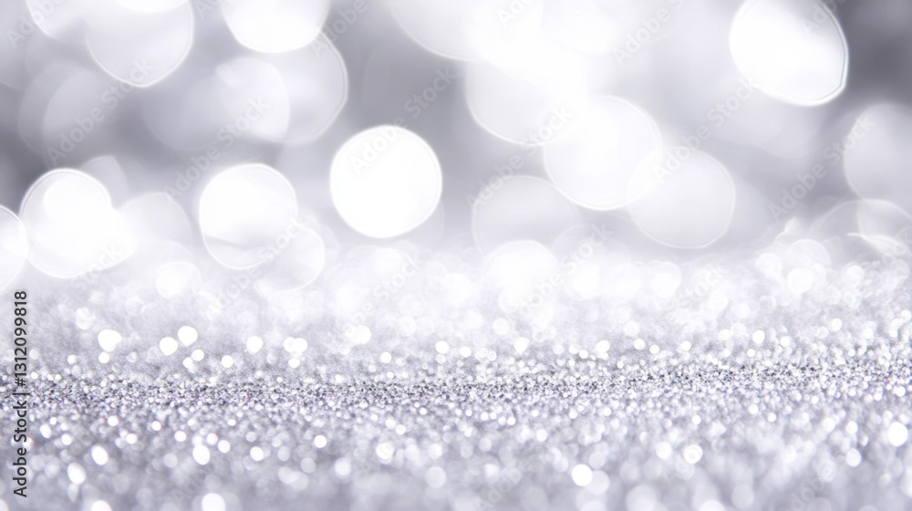 Creating a chic white and silver glitter backdrop for events studio photography setup elegant modern design Creating a chic white and silver glitter backdrop for events studio photography setup elegant modern design