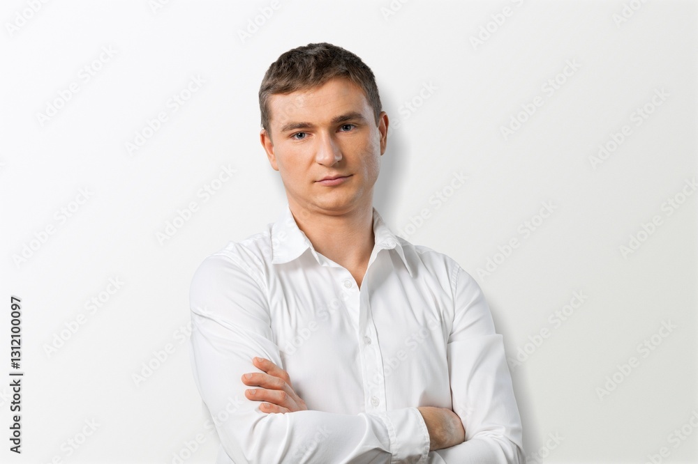 Confident business man entrepreneur portrait. Confident business man entrepreneur portrait.