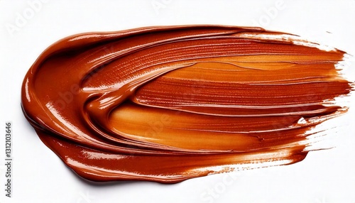 Wallpaper Mural A abstract oil paint brush stroke, white background Torontodigital.ca