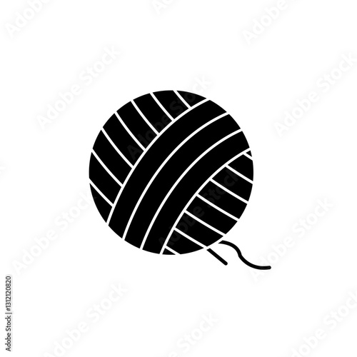 Yarn Ball glyph icon