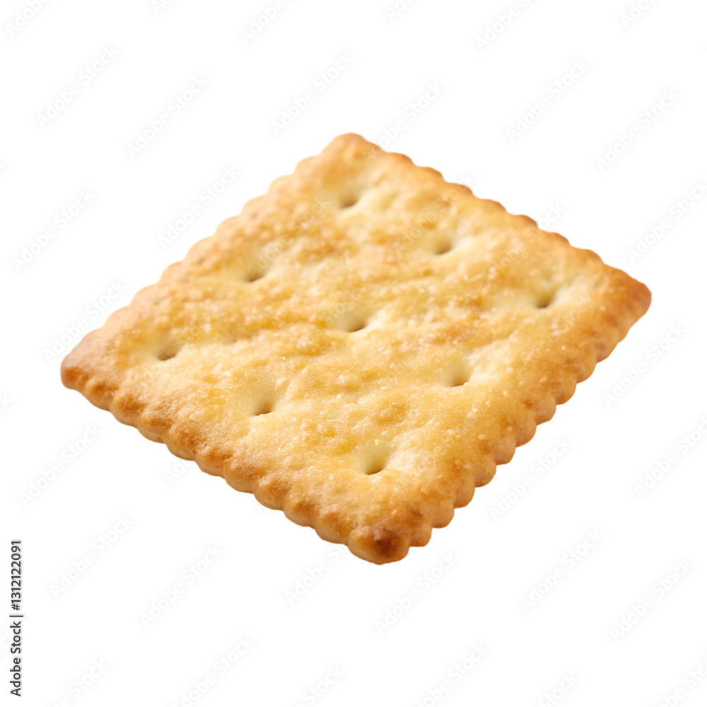 Crispy cracker isolated on transparent background Crispy cracker isolated on transparent background