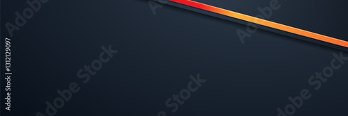 Abstract dark background, diagonal orange-red stripe, gradient, website template