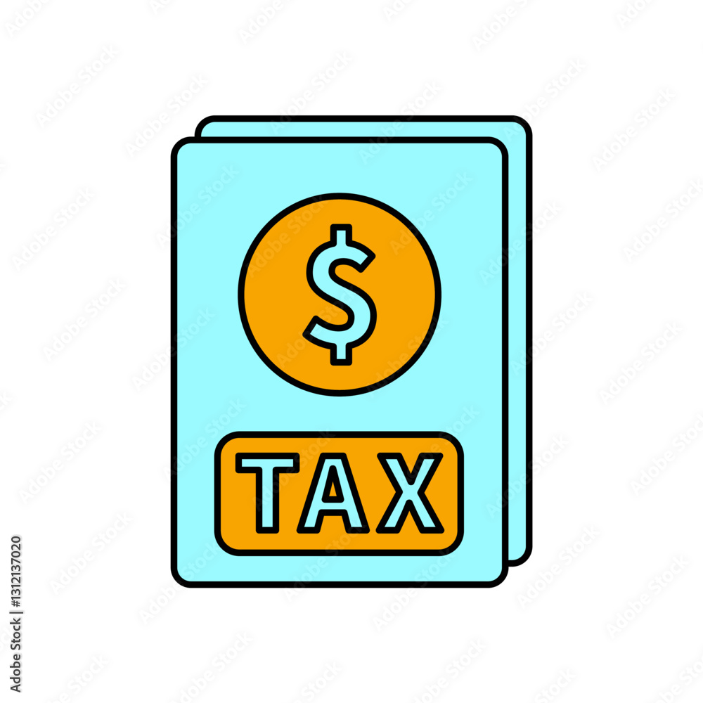 tax icons symbol vector elements for infographic web tax icons symbol vector elements for infographic web