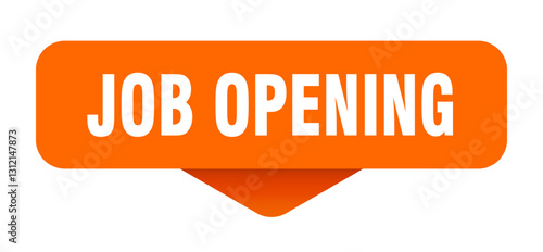job opening sticker. job opening sign on transparent background