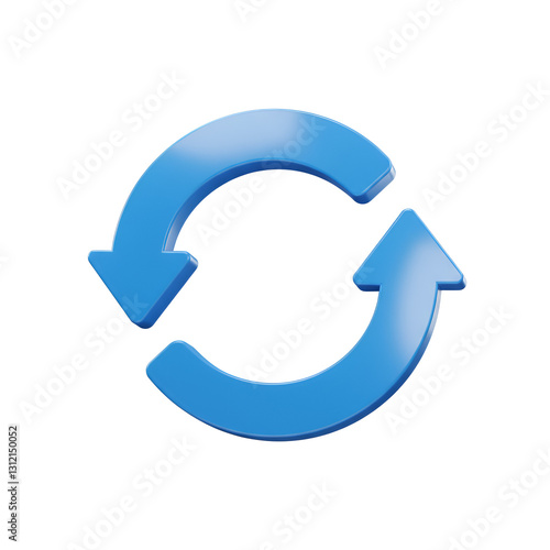 Free Download Flat Refresh Icon with Circular Arrow for Update and Reload - GFXLoad
