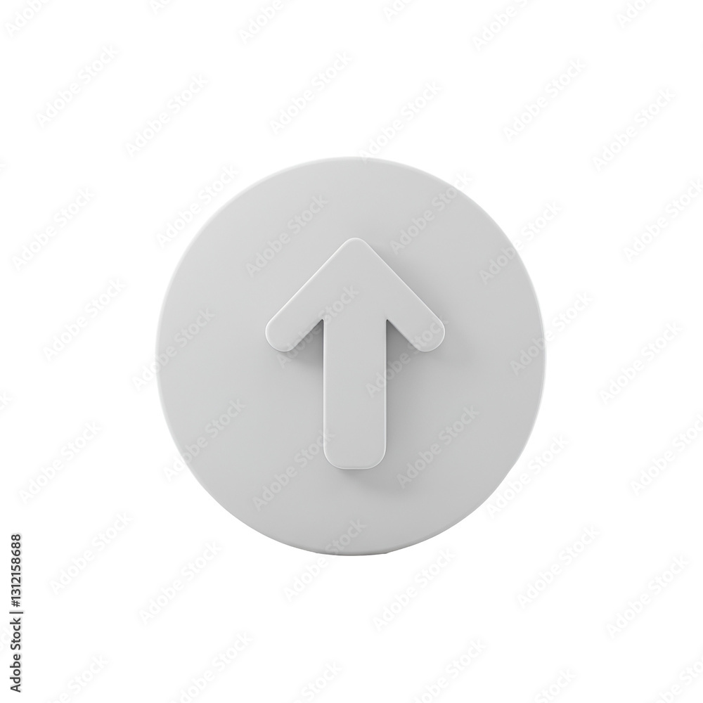 Upload Circle With Up Arrow Icon Upload Circle With Up Arrow Icon