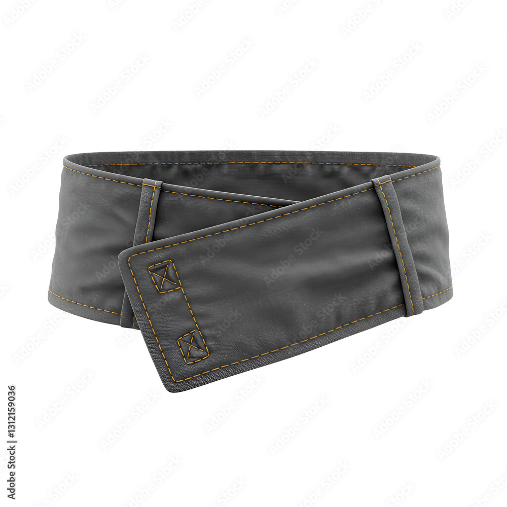 Waistband Folded With Stitch Details Icon Waistband Folded With Stitch Details Icon