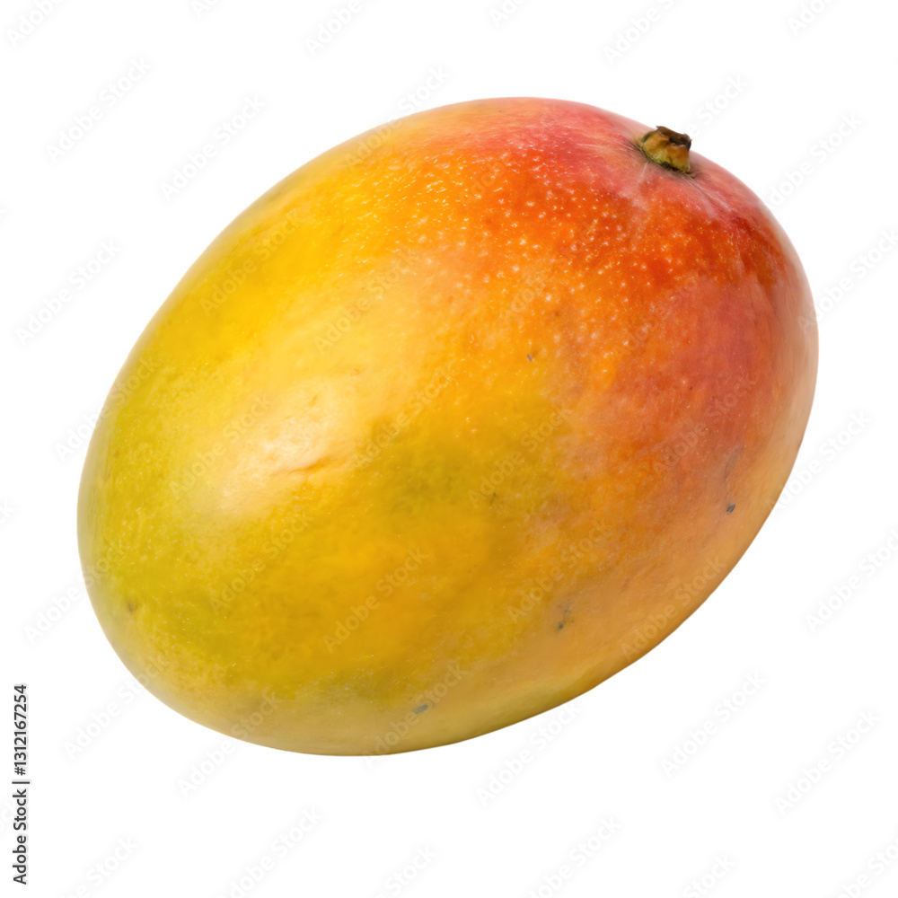 Single mango isolated on white background Single mango isolated on white background