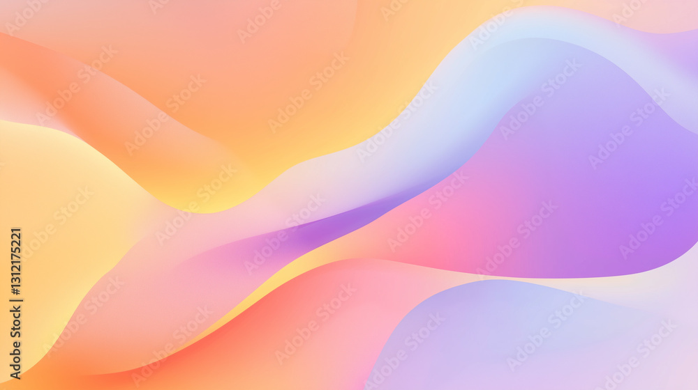 Fototapeta premium Minimal Abstract Background with Soft Gradients and Clean Design