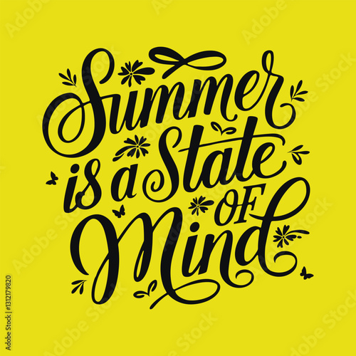 Summer day vector banner design