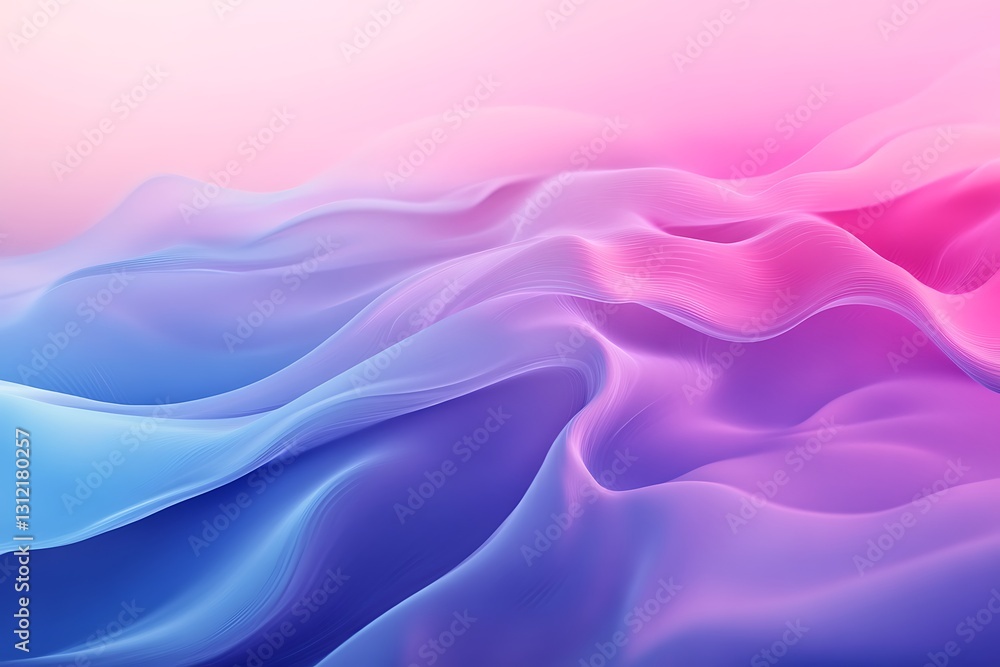 Obraz premium Abstract Gradient Waves Background