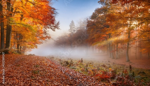 autumn in the forest