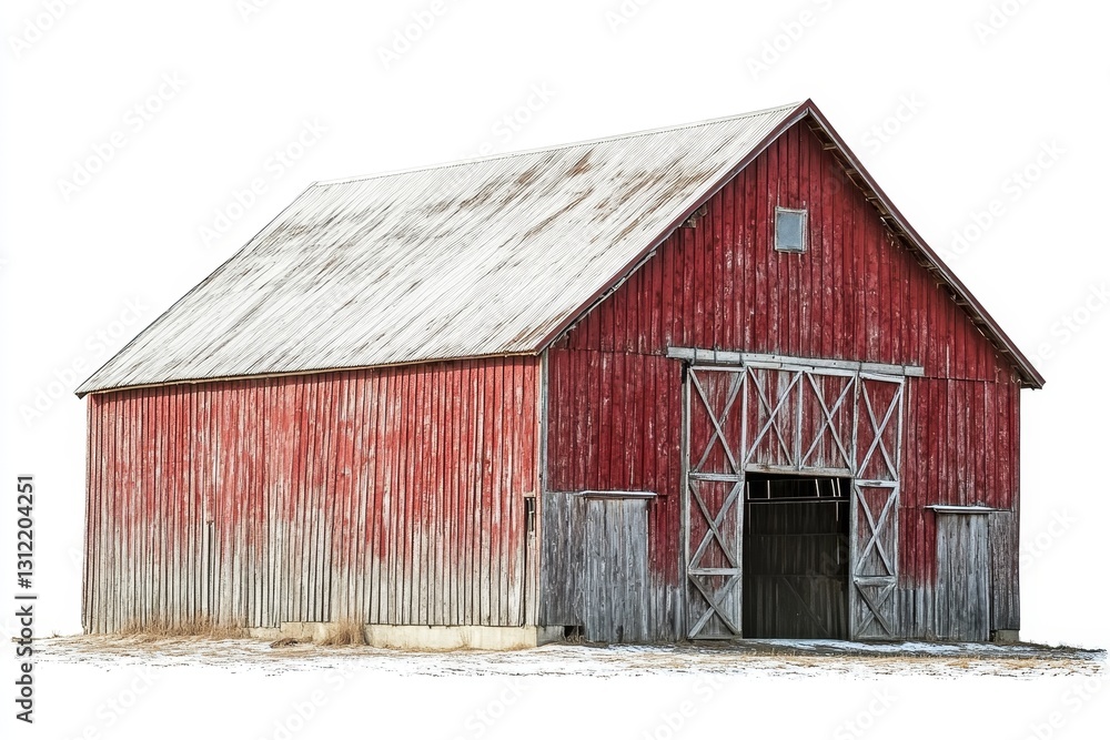 A charming rustic red barn featuring weathered wood and open doors, set in a serene rural landscape that embodies the essence of agriculture and heritage. A charming rustic red barn featuring weathered wood and open doors, set in a serene rural landscape that embodies the essence of agriculture and heritage.