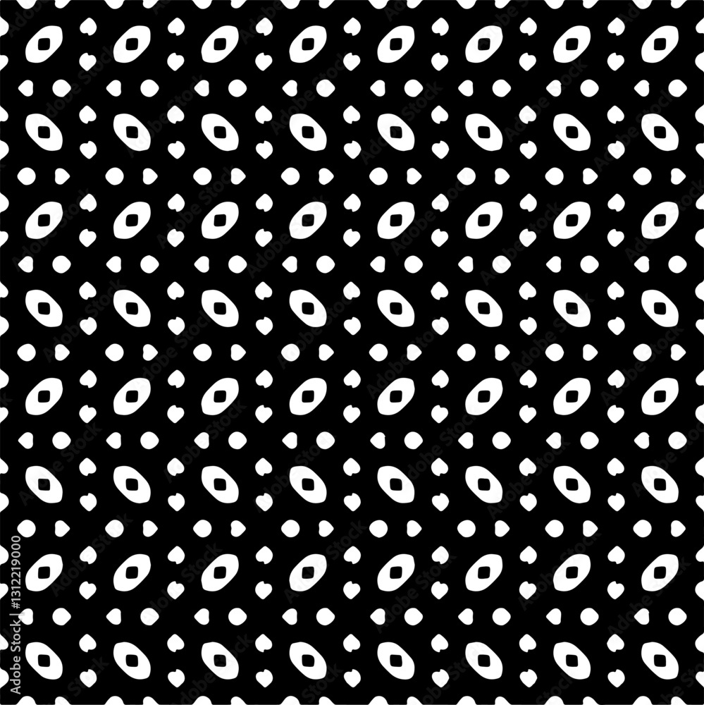 Black and white seamless pattern with abstract shapes. Repeat pattern for fashion,wrapping paper, textile design, fabrics and home decor, on wall paper. Black and white seamless pattern with abstract shapes. Repeat pattern for fashion,wrapping paper, textile design, fabrics and home decor, on wall paper.