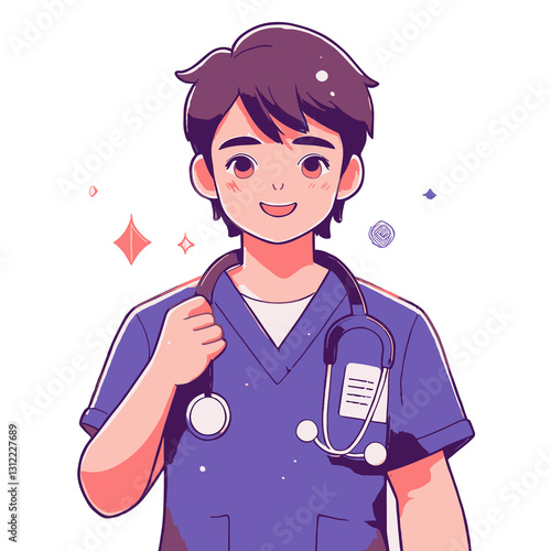 Doctor in the hospital