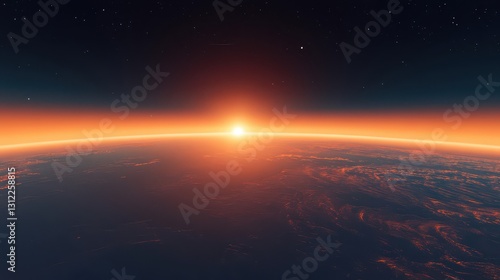 Stunning Sunrise Over the Horizon