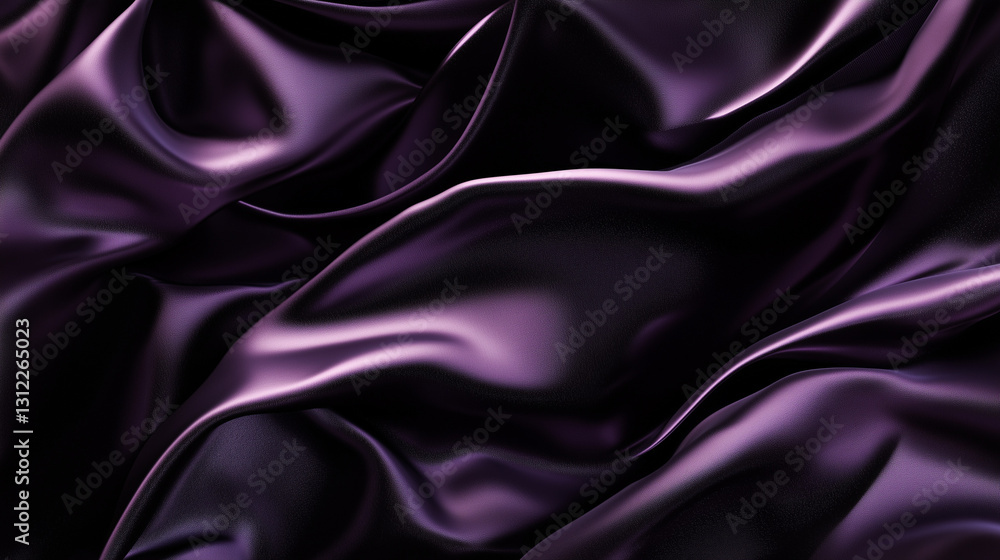 Obraz premium Ultra HD Dark Purple Gradient Abstract Wallpaper