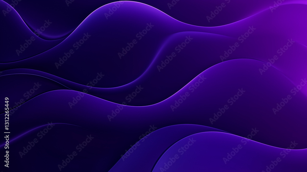 Fototapeta premium Ultra HD Dark Purple Gradient Abstract Wallpaper