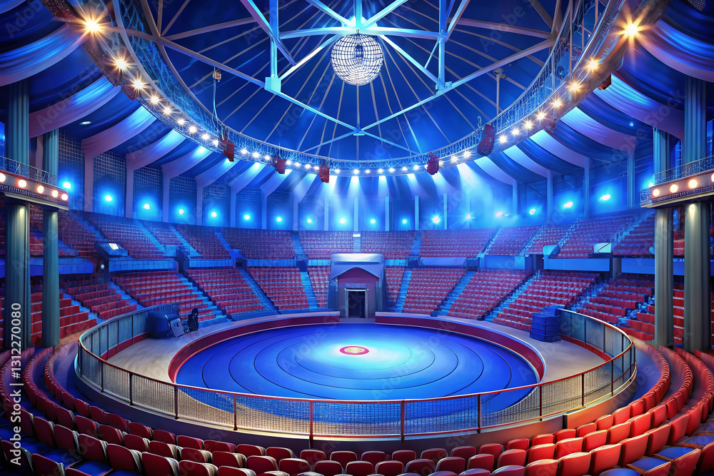 Obraz premium interior of the hall of the hall