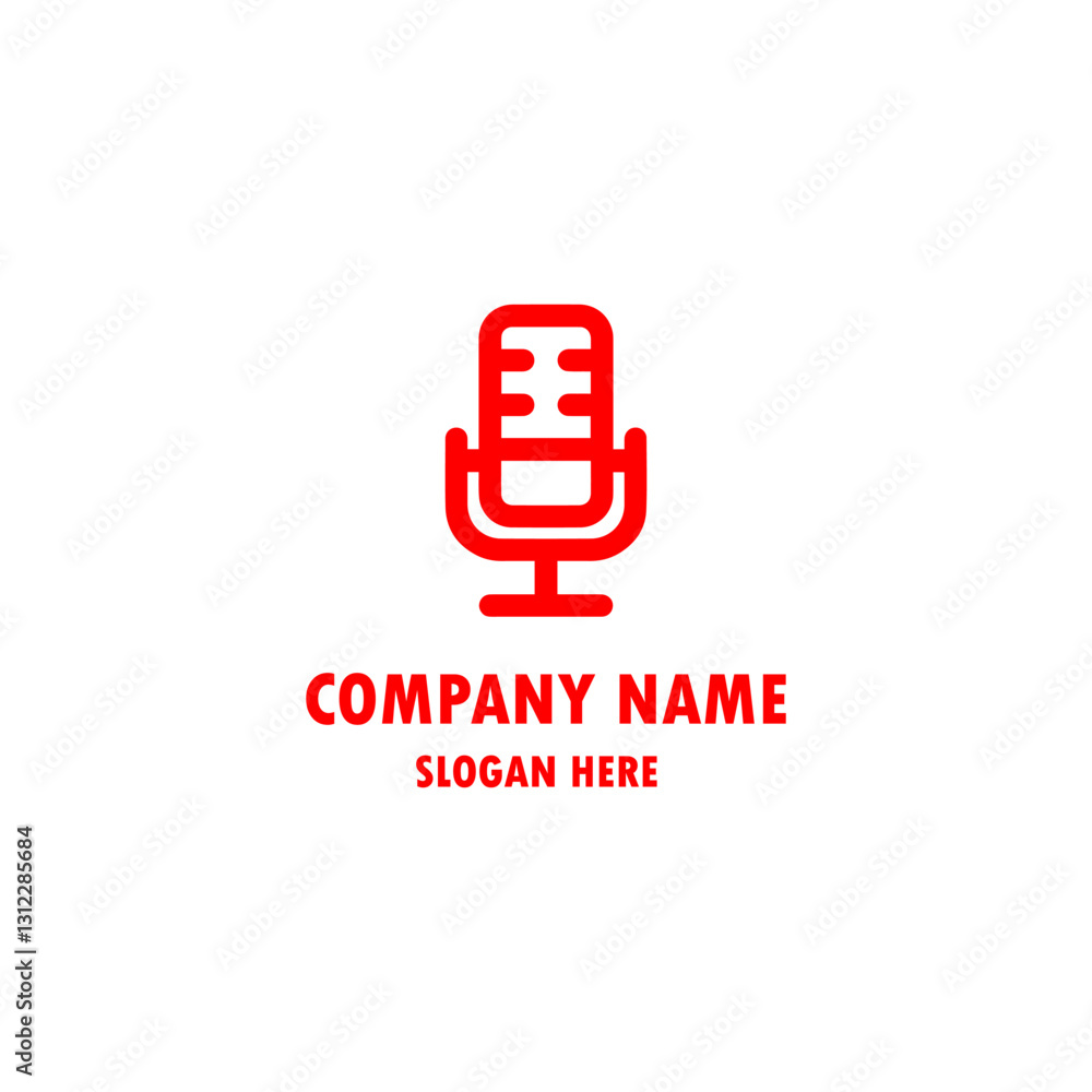 Podcast Round Design Audio Element Podcast Round Design Audio Element