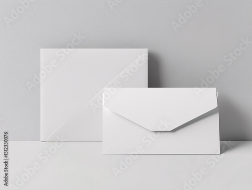Pastel Envelope and Card Mockup for Branding, Invitations, and Social Media