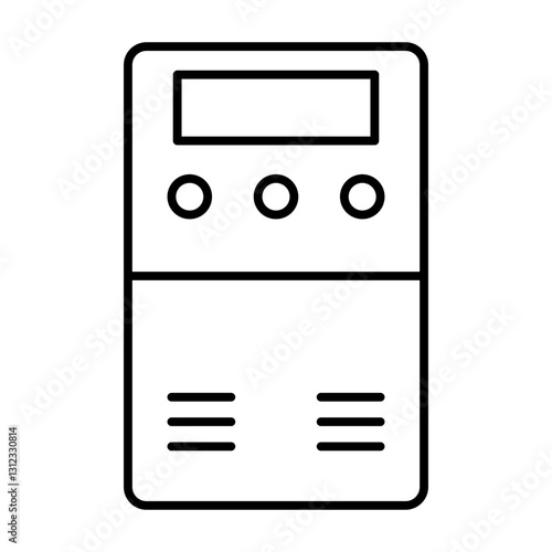 air cooler line icon