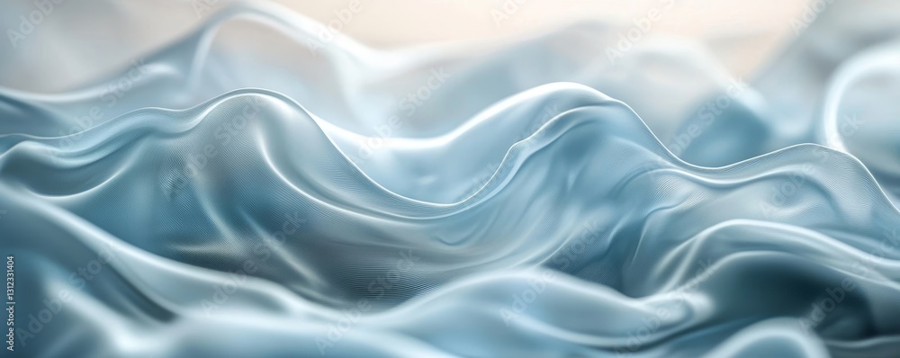 Fototapeta premium Abstract Fluid Movement Background, Generative AI