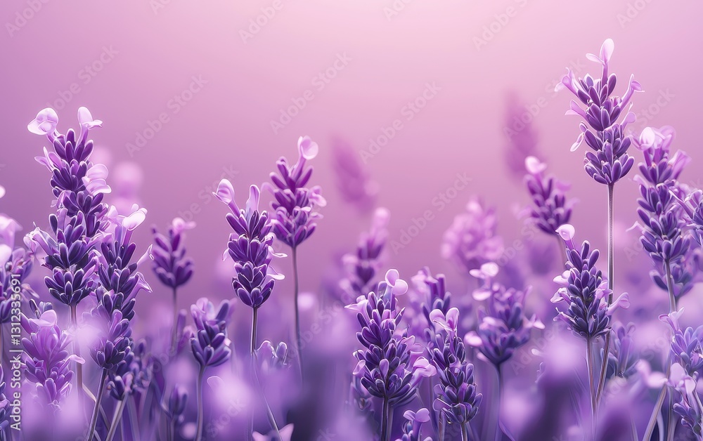 Naklejka premium 3D abstract lavender background