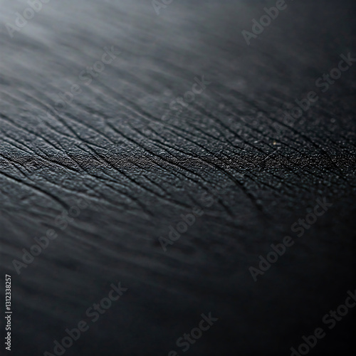 Close-up view of a dark, textured surface.