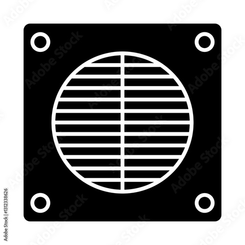 air cooler glyph icon