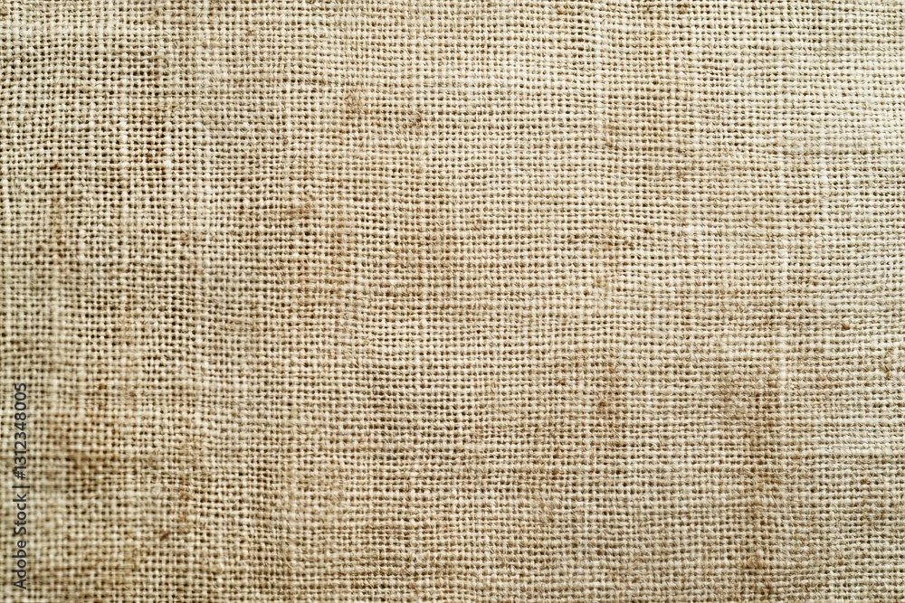 Textured burlap fabric surface with natural brown coarse weave design Textured burlap fabric surface with natural brown coarse weave design