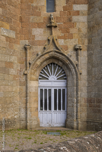 Notre-Dame-de-la-Clarté a chapel dedicated to the Virgin Mary, in Perros-Guirec in Côtes-d'Armo, Brittany, France.	