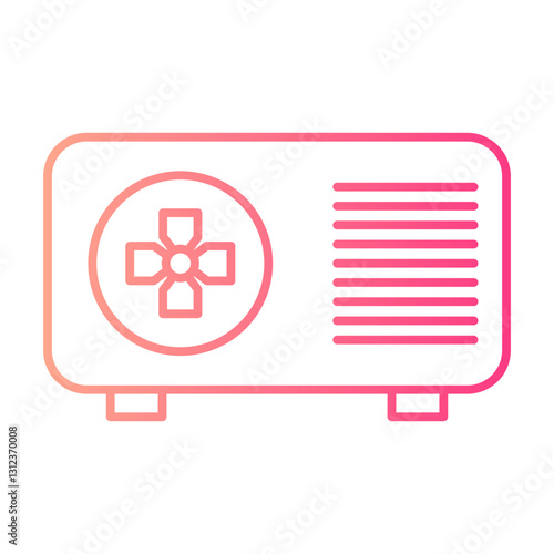 air cooler gradient icon