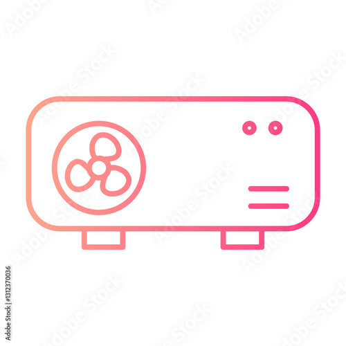 air cooler gradient icon