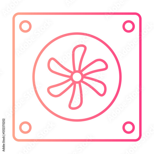 cooler gradient icon