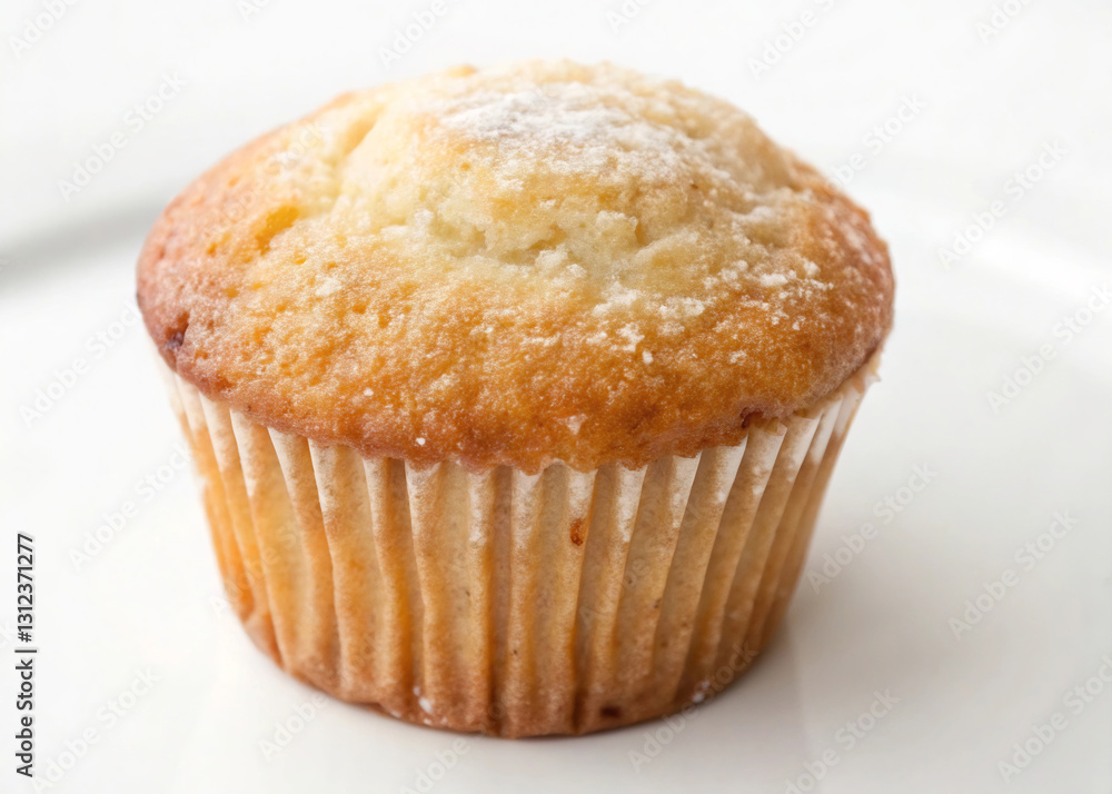 muffin on a white background muffin on a white background
