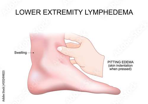Lower extremity lymphedema