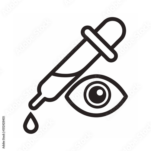 eye icon vector illustration