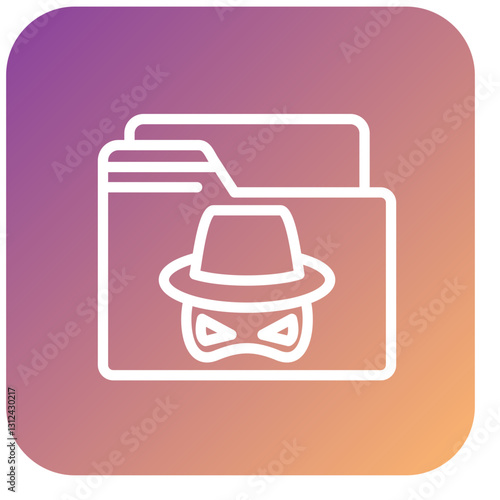 Vector Design Dark Web Icon Style