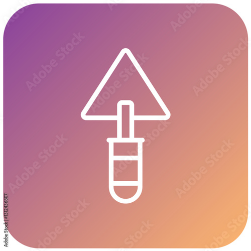Trowel Vector Design Icon Style