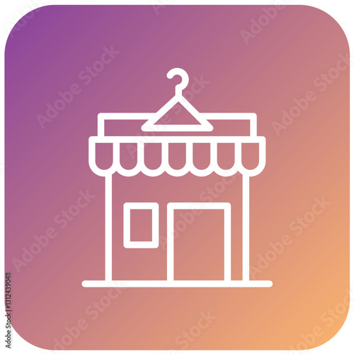 Thrift Shop Vector Design Icon Style