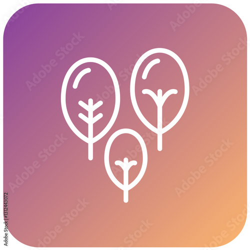 Spinach Vector Design Icon Style