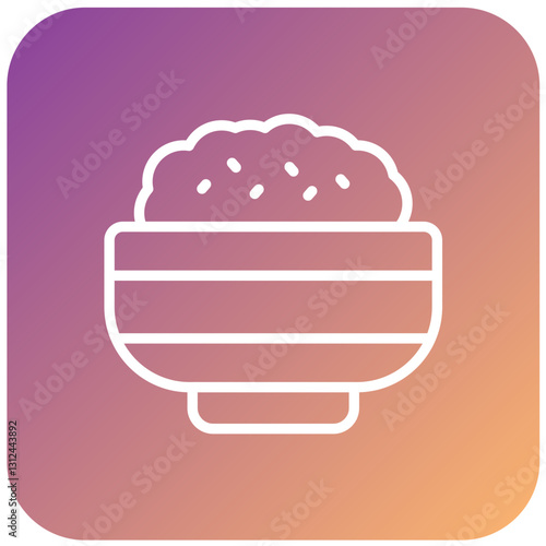 Granola Vector Design Icon Style