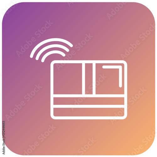 Trackpad Vector Design Icon Style